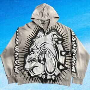 Hellstar Gray Casual Jacket